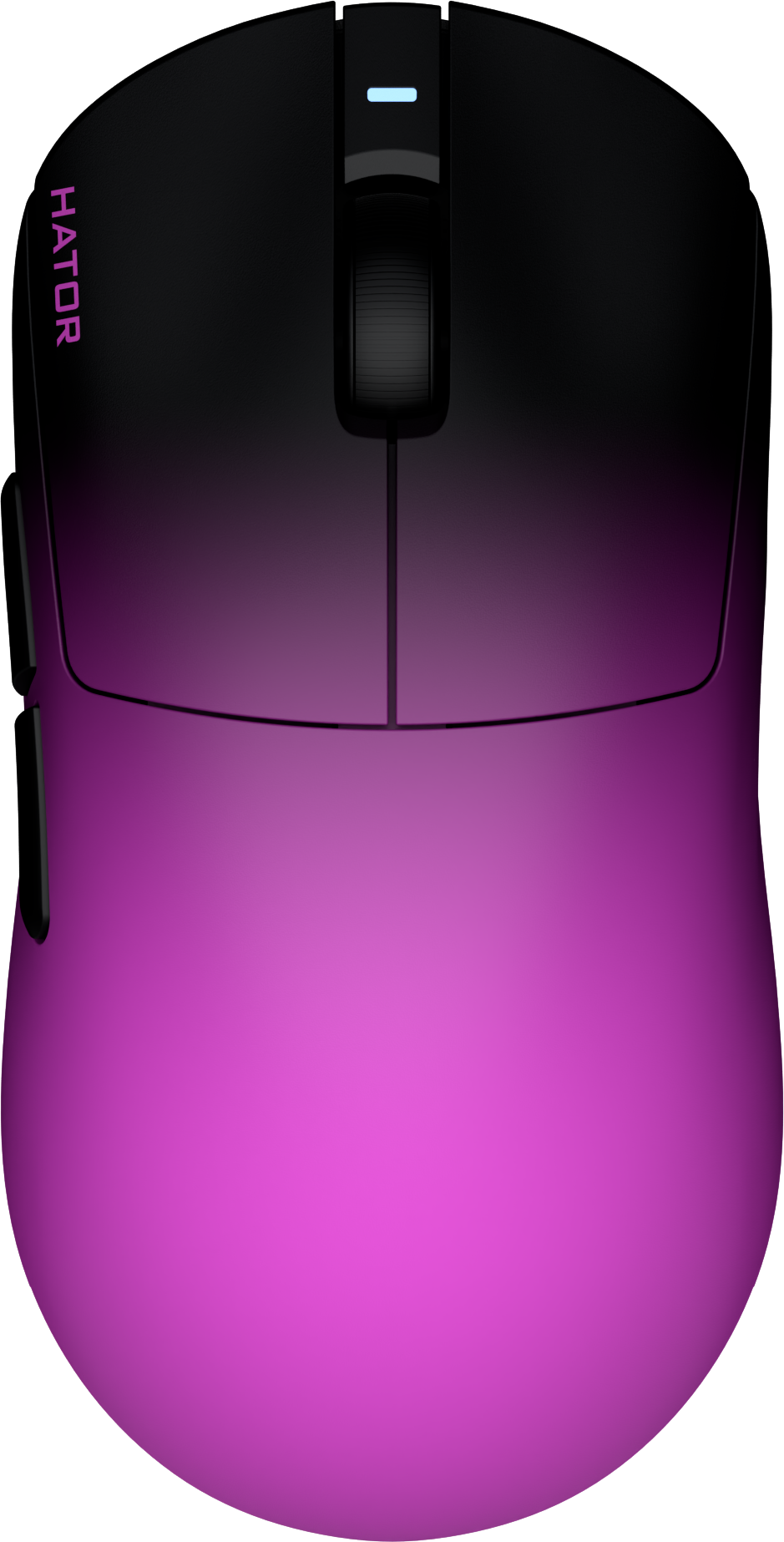 タイ国際航空マウス Мышь HATOR Quasar 3 Ultima 8K Wireless Black-Purple Gradient