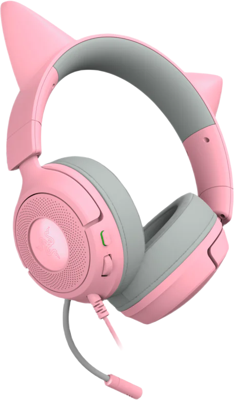 фото Навушники з мікрофоном Razer Kraken Kitty V3 X Quartz (RZ04-05350100-R3M1)