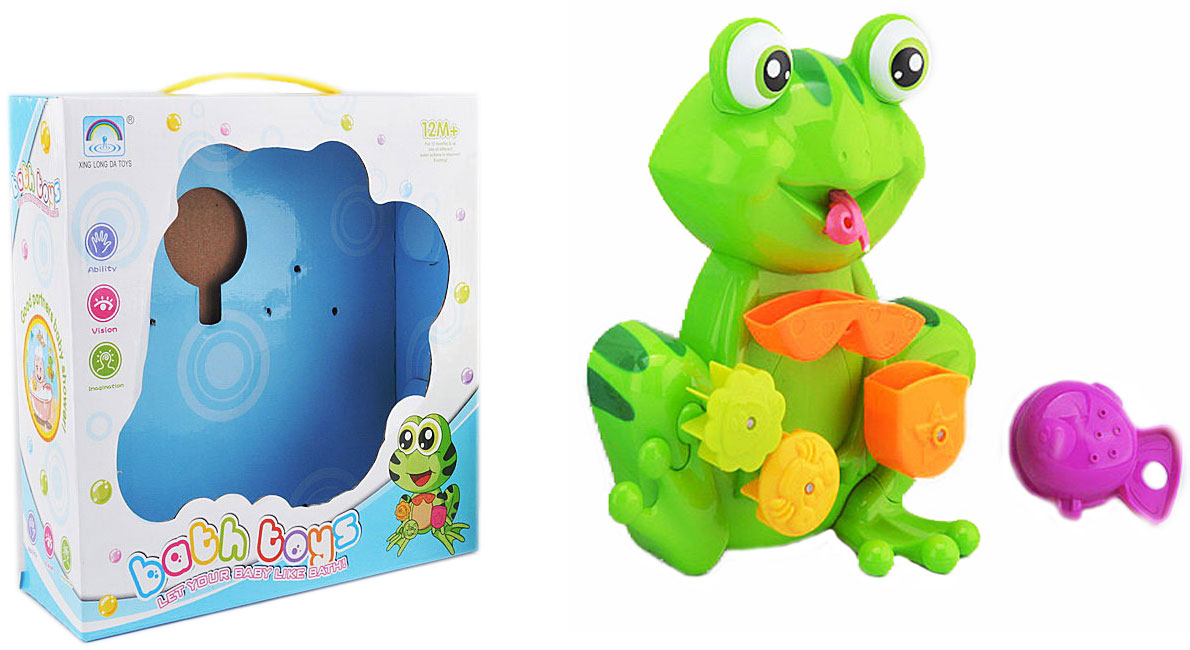 

Набор игрушек для ванны Xing Long Da Toys Лягушка (8831) (6910010188312)