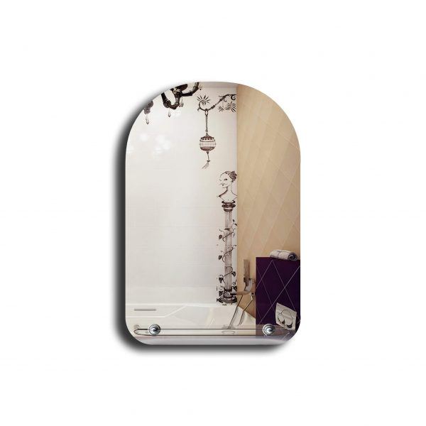 

Зеркало StudioGlass 1-15 арка с полкой 500х700