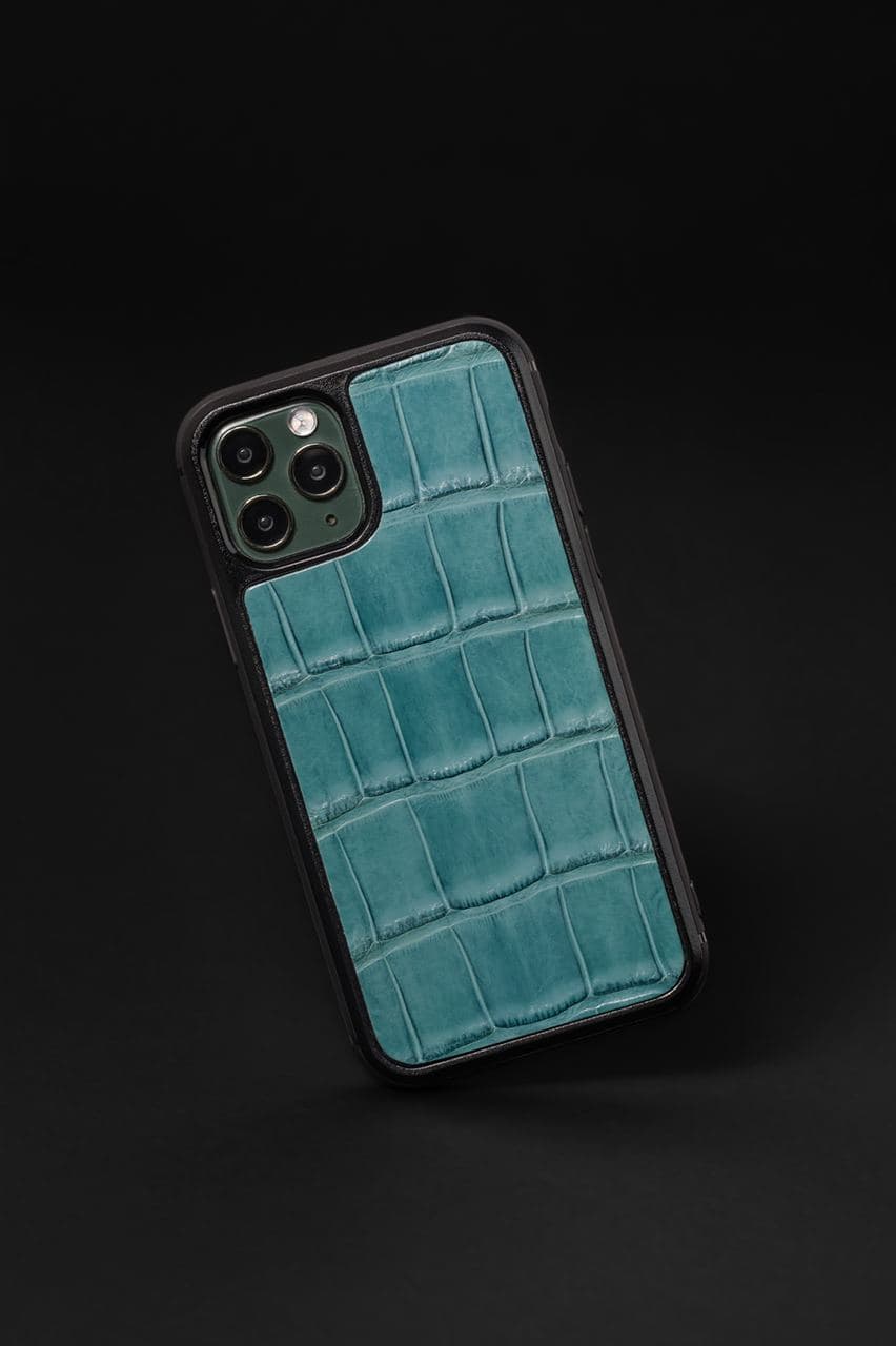 

Шкіряний чохол Mocairo для iPhone 12 / 12 Pro Pine green (CL-0027)