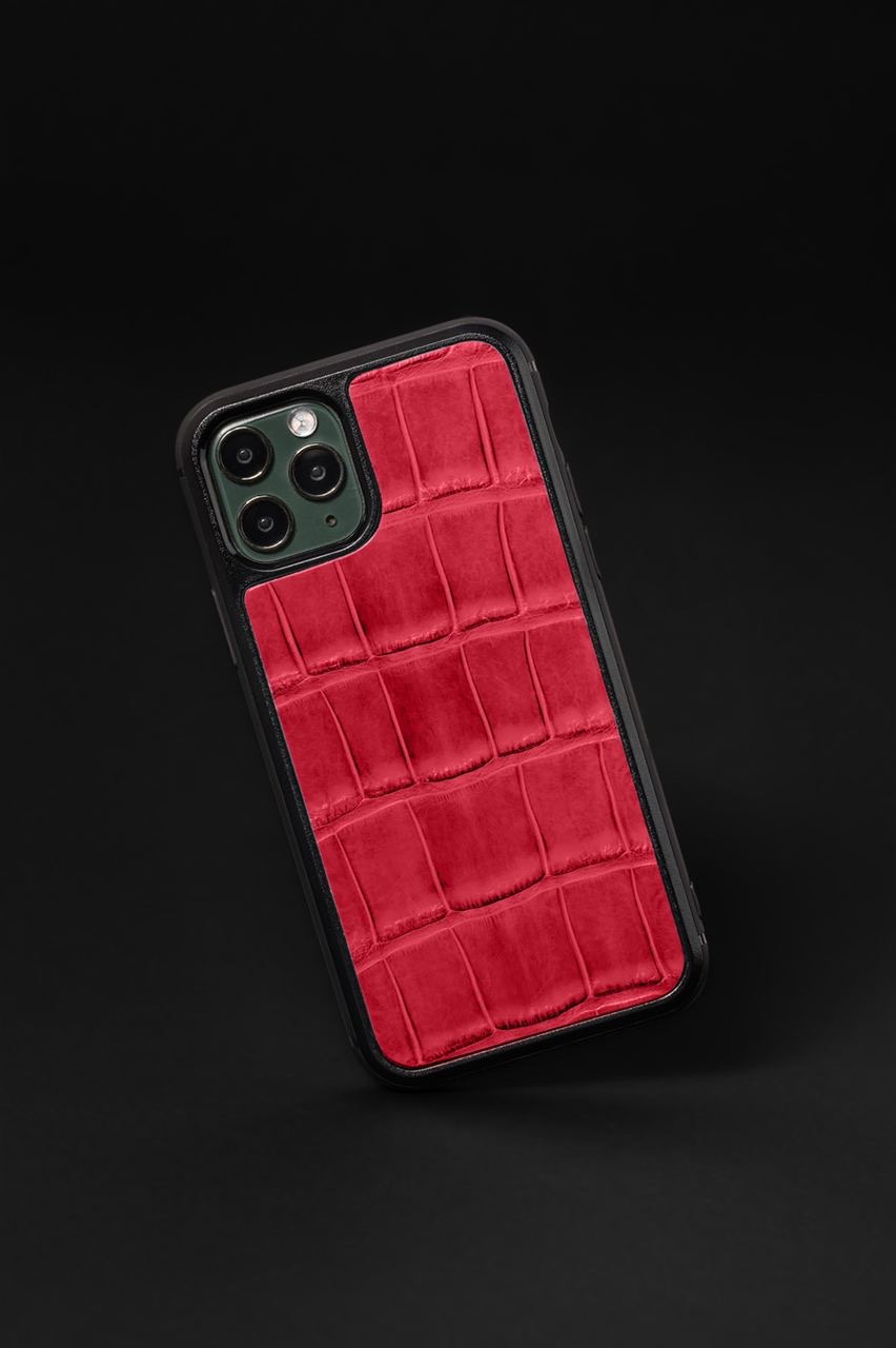 

Шкіряний чохол Mocairo для iPhone 12 / 12 Pro Red (CL-0020)