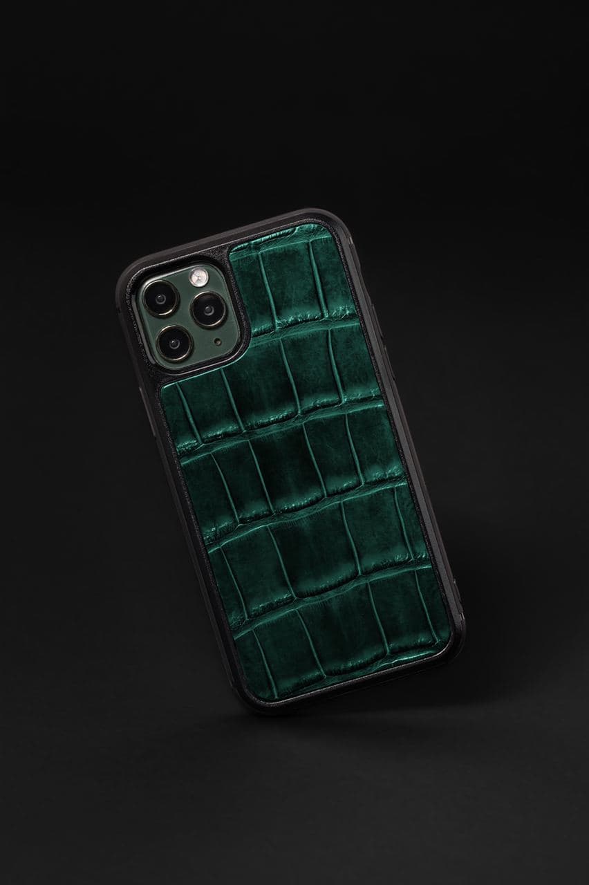 

Шкіряний чохол Mocairo для iPhone 12 / 12 Pro Green (CL-0023)