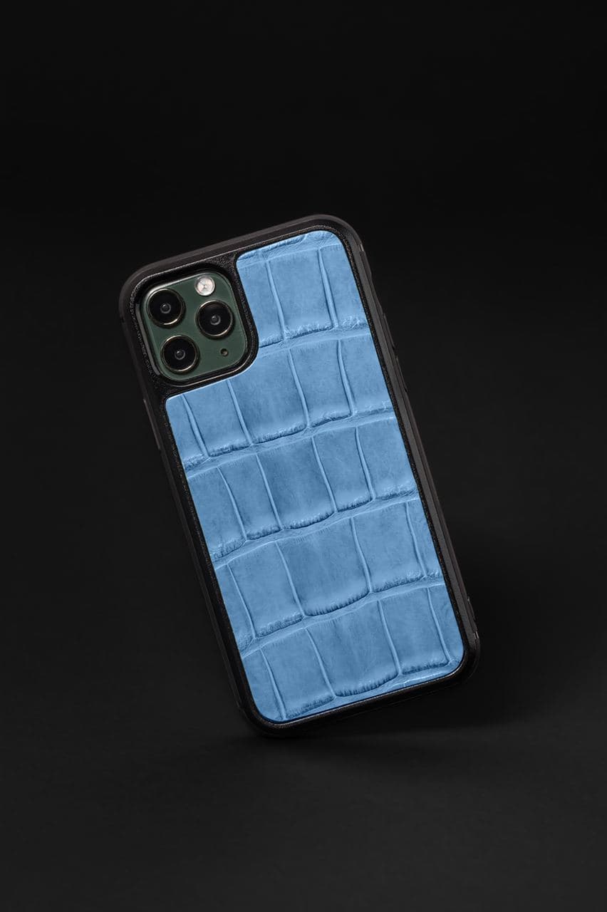 

Шкіряний чохол Mocairo для iPhone 12 / 12 Pro Azure (CL-0026)