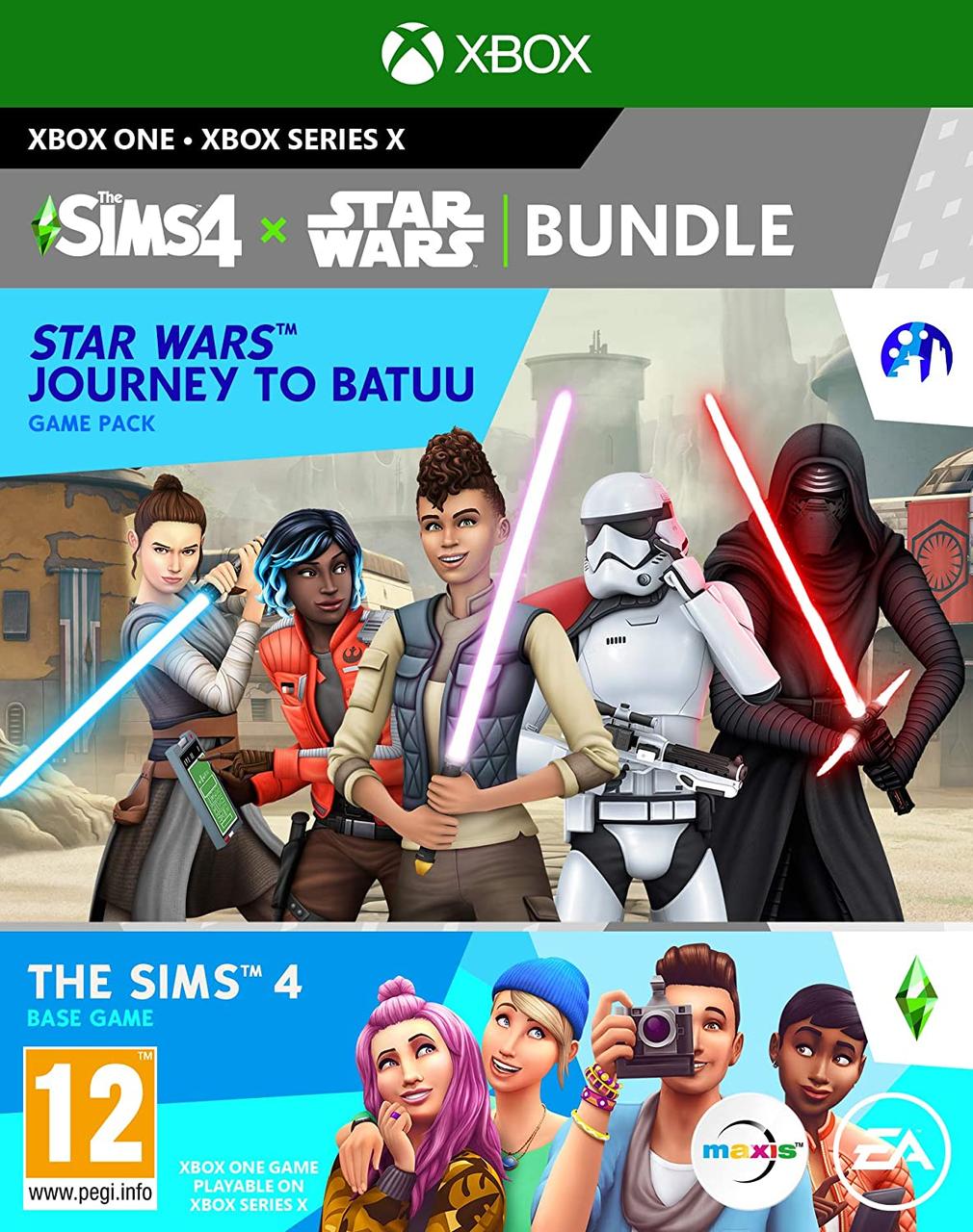 

The Sims 4 + Star Wars BUNDLE (русские субтитры) Xbox One