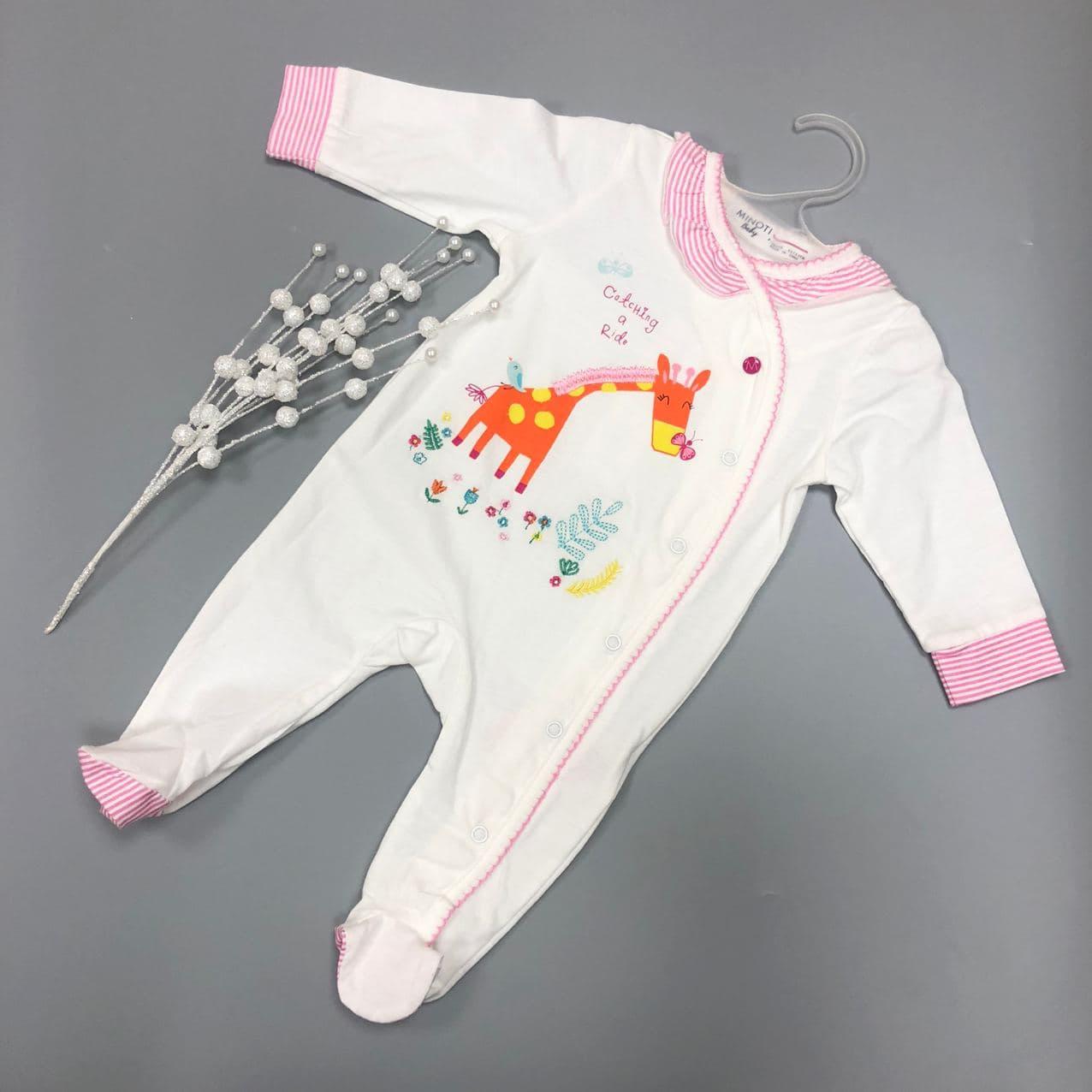 

Чоловічок/Сліп для Вашої крихітки Minoti Lullaby 12710 Білий 62 см