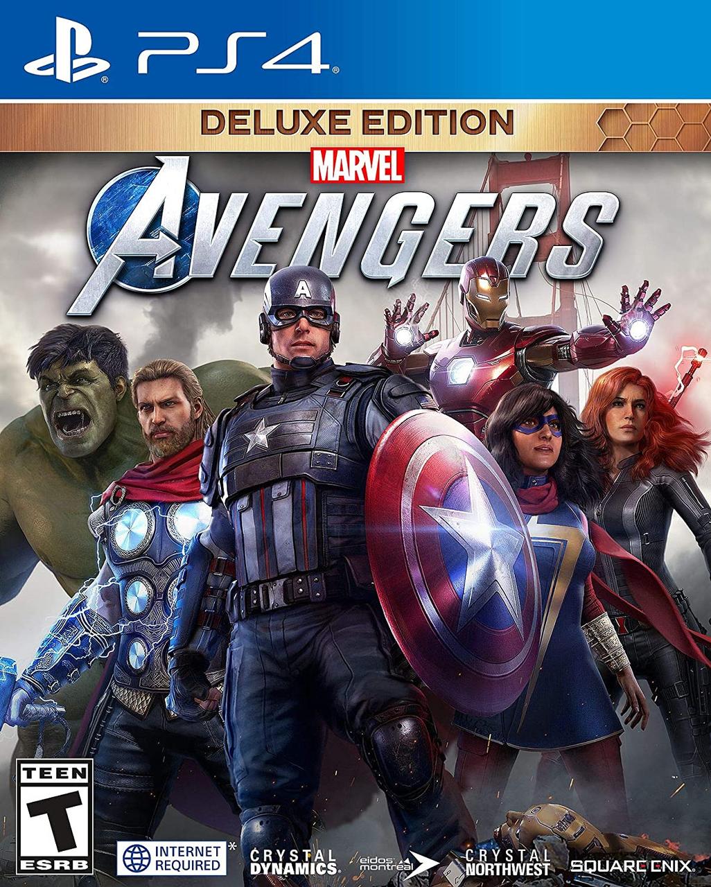 

Marvel Avengers Deluxe Edition (PS4, русская версия)