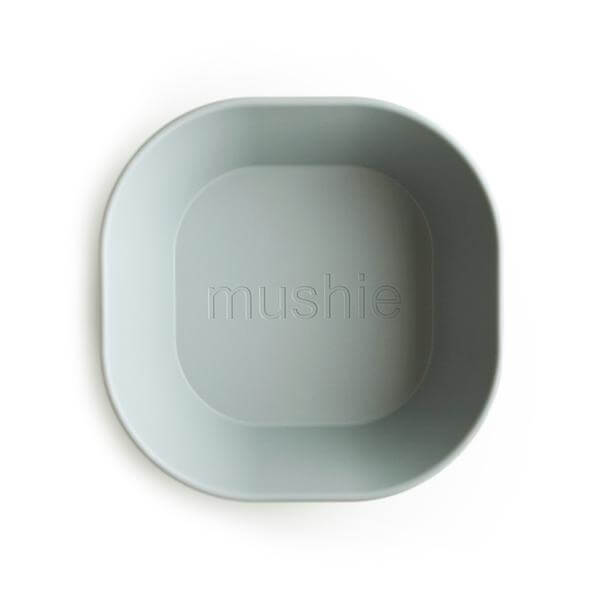 

Квадратная глубокая тарелка Mushie Sage