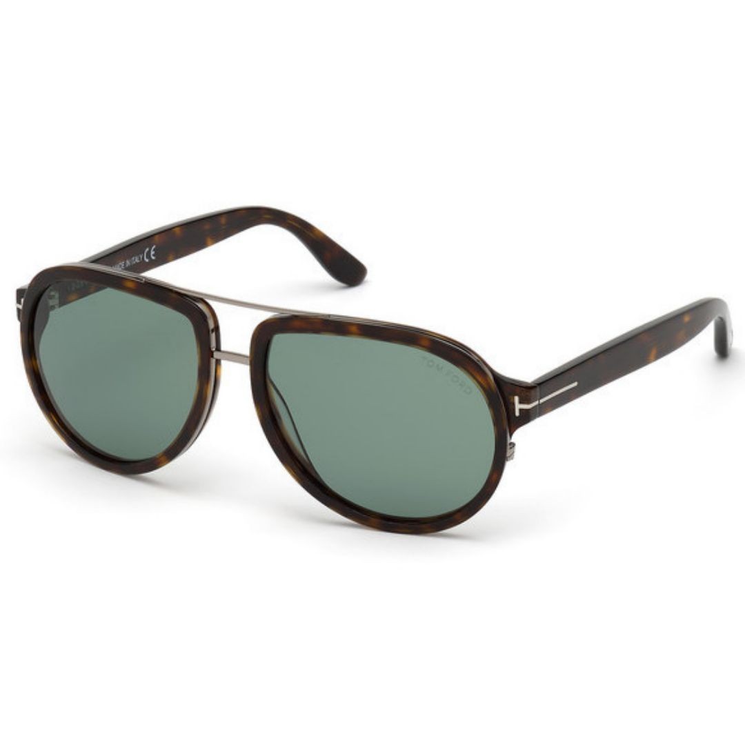 

Cолнцезащитные очки Tom Ford FT0779 dark havana / green