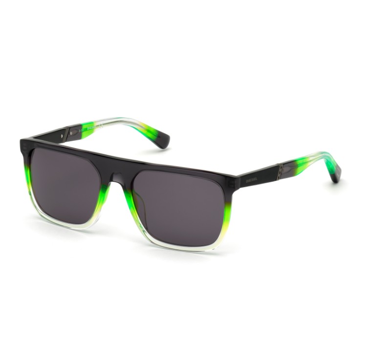 

Cолнцезащитные очки Diesel DL0299 05A - black/other / smoke