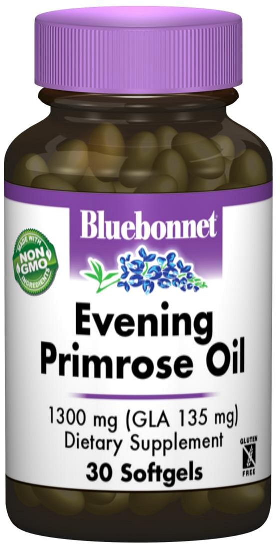 Акція на Жирные кислоты Bluebonnet Nutrition Evening Primose Oil 1300 мг 30 желатиновых капсул (743715009202) від Rozetka UA