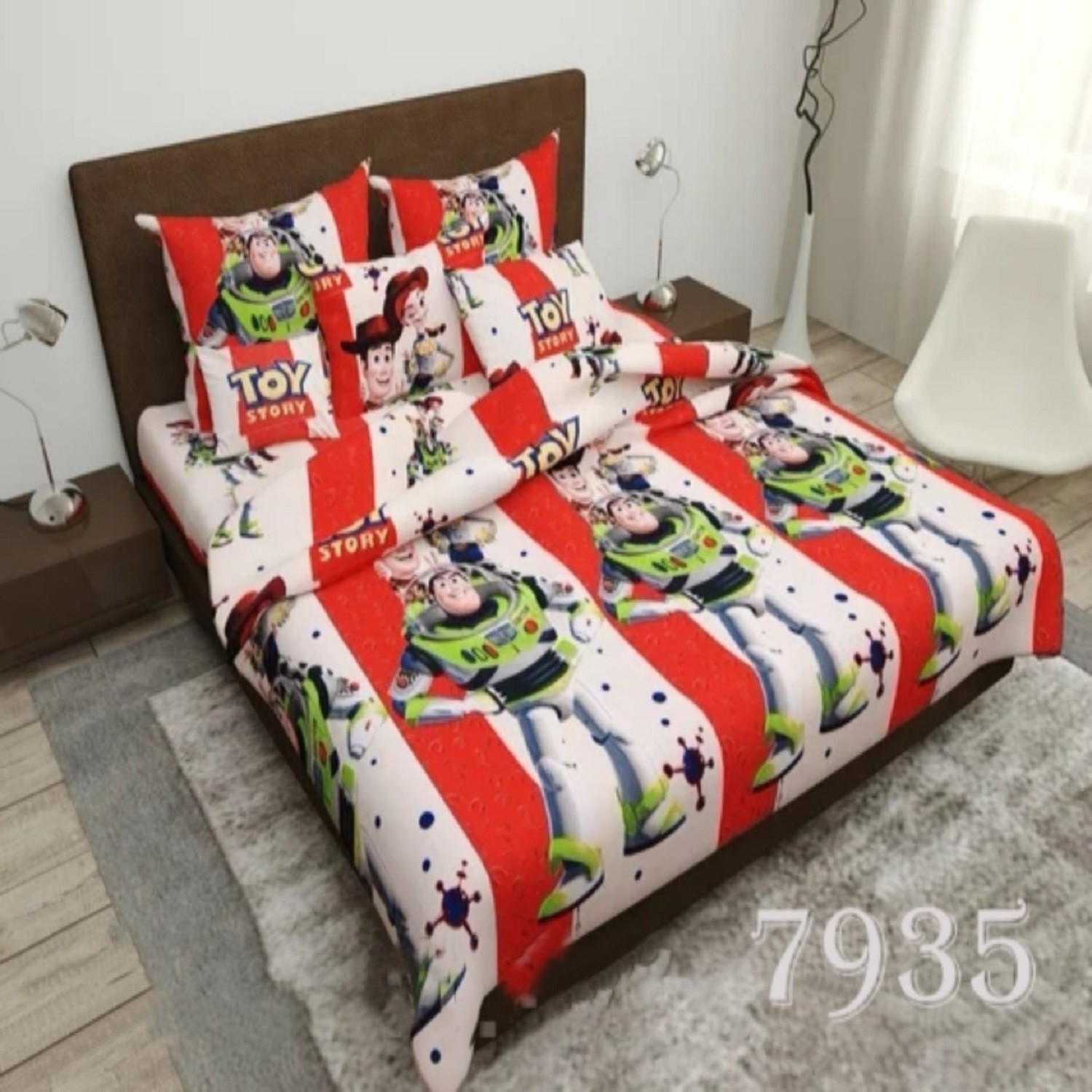 

Комплект постельного белья Pretty 7935 Подростковый 150х220