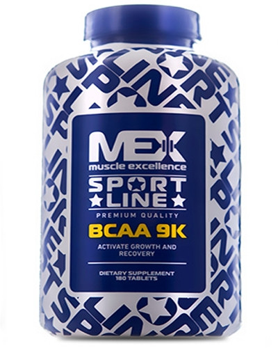 

Аминокислота Mex Nutrition Sportline BCAA 9K 180 таблеток (102639)