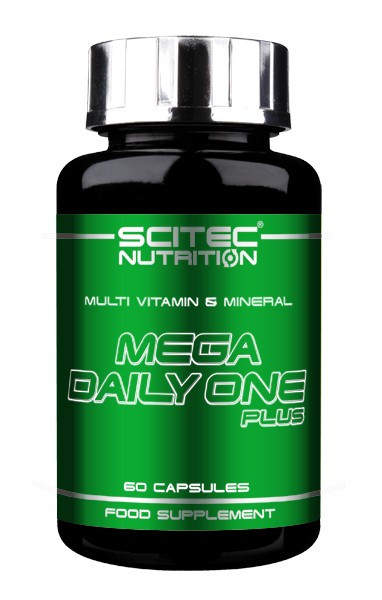 

Витаминно-минеральный комплекс Scitec Nutrition Mega Daily One Plus 60 капсул (102881)