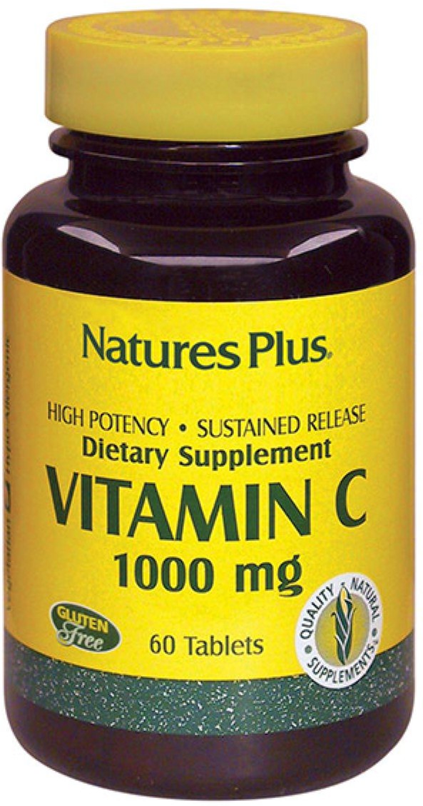 

Витамины Natures Plus Витамин С 1000 мг 60 таблеток (097467023000)