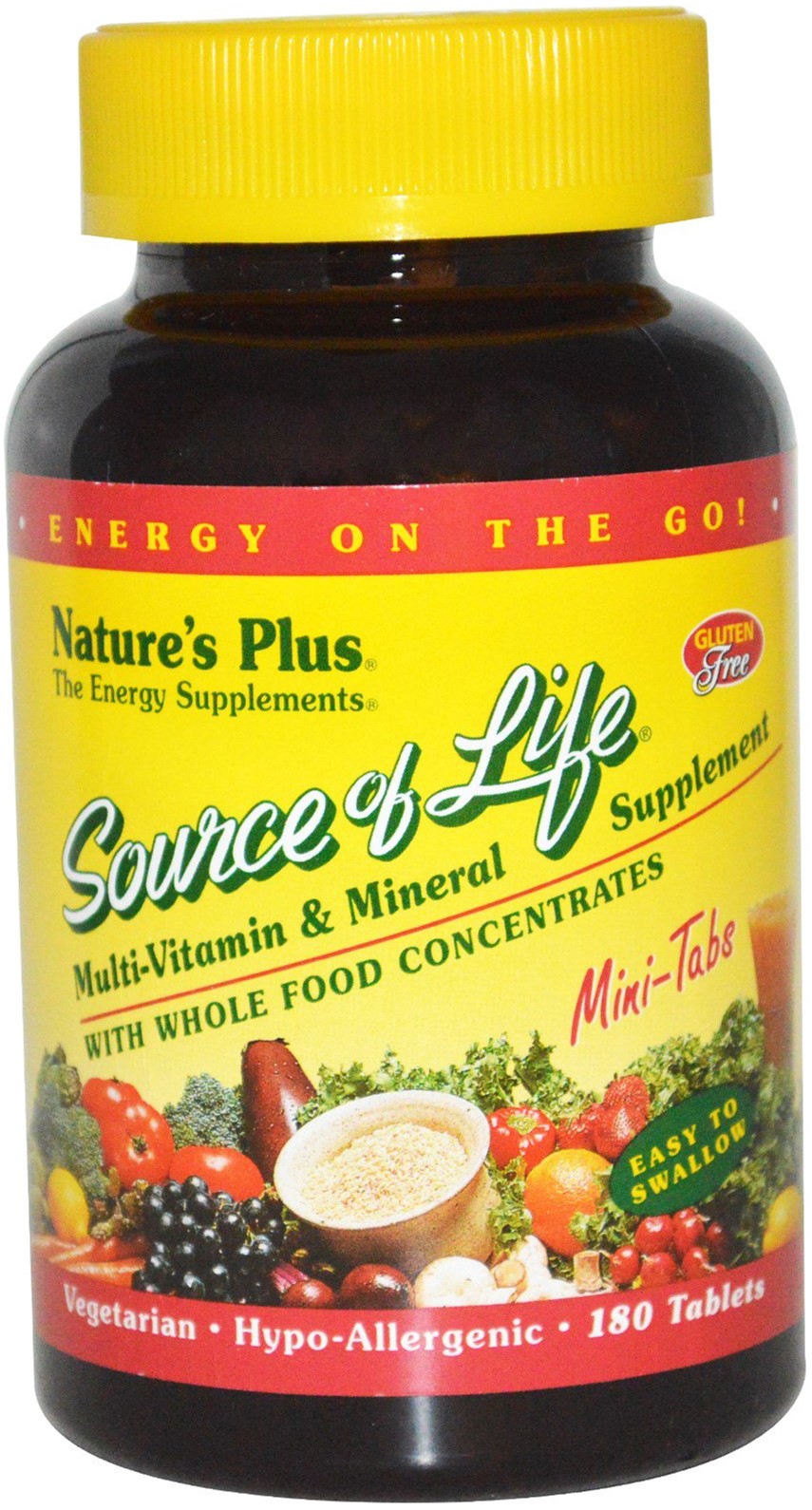 

Мультивитамины Natures Plus Source of Life 180 мини таблеток (097467305830)