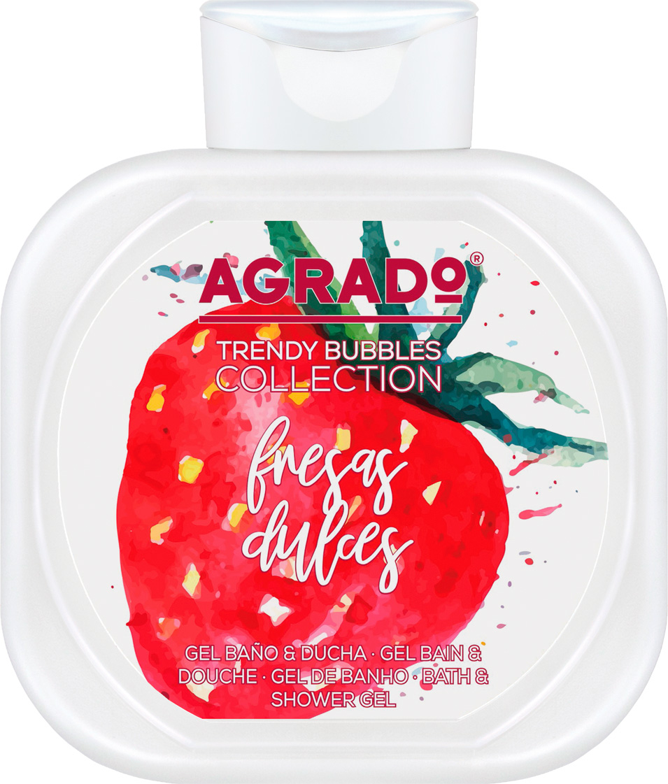 Гель для ванни та душу Agrado Sweet Strawberry Bath and Shower Gel ...