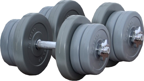 

Разборные гантели RN-Sport 2 шт по 11 кг (11 kg hrom "GRAY")
