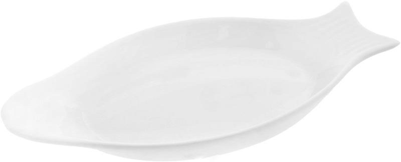 

Набор сервировочных фарфоровых блюд 3 шт. Wilmax Shelley Fish 33 см фигурные белые (EG-WL-992008)
