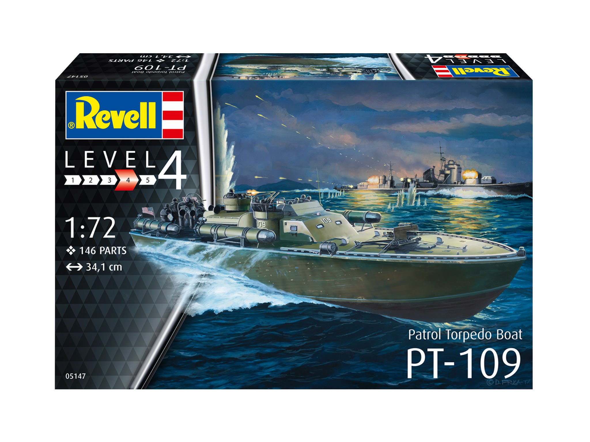 

Сборная модель Revell Patrol Torpedo Boat PT-109 (05147)