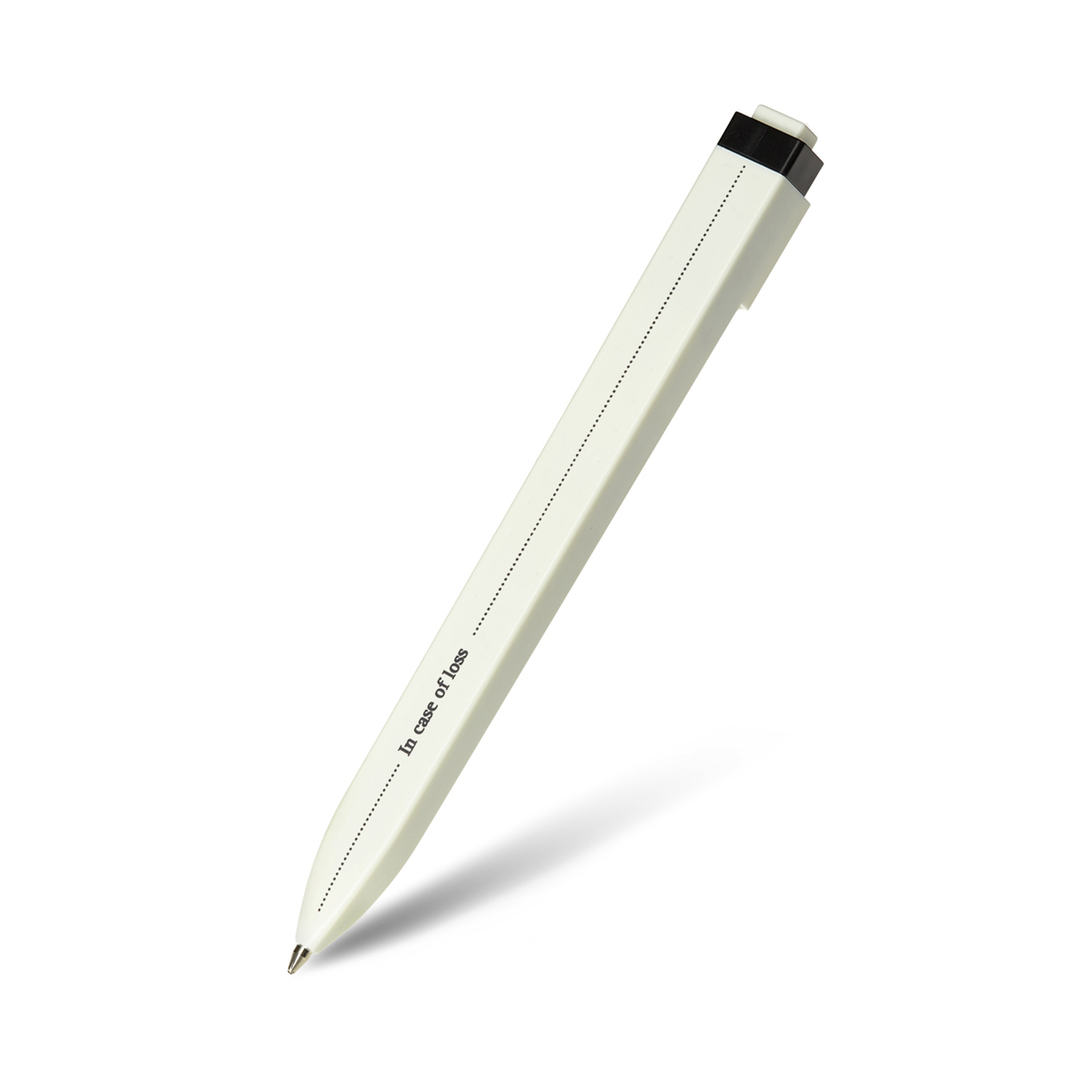 

Кулькова авторучка Moleskine Go 1,0 мм / In Case of Loss (з біркою) (8058647627236)