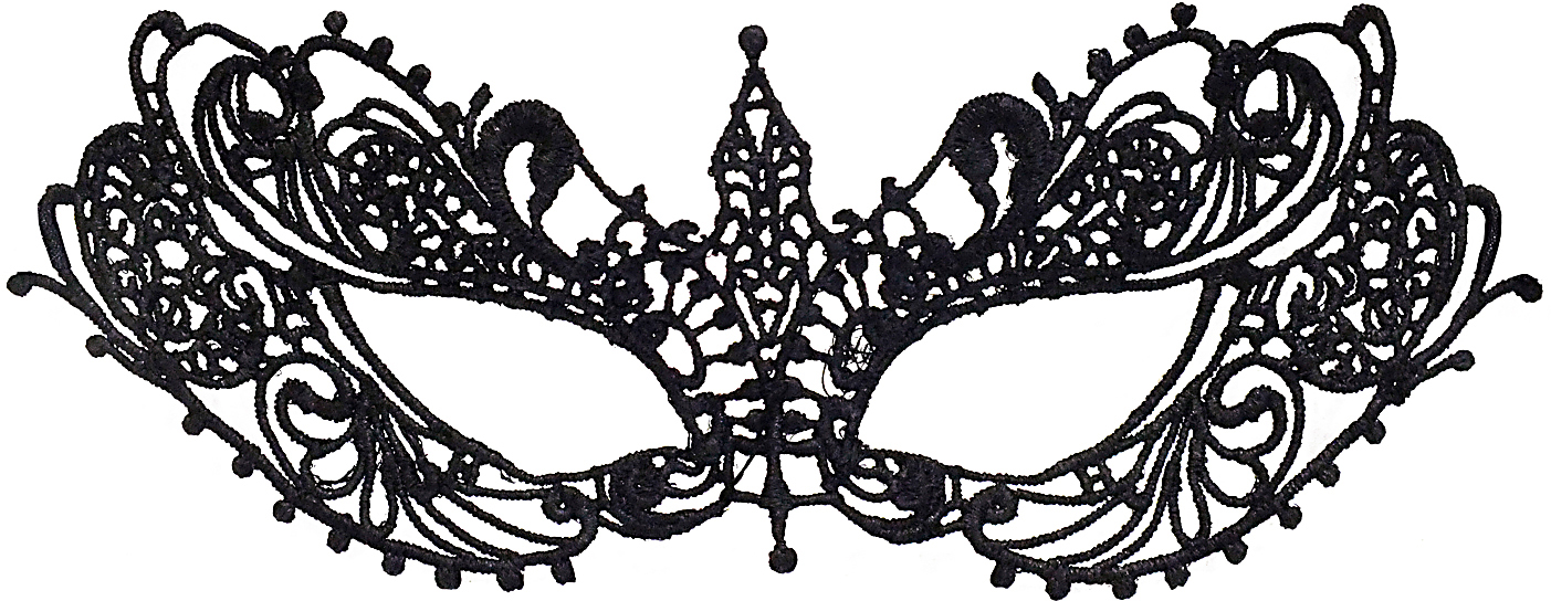 

Маска ажурная Seta Decor 15-22 Леди Черная