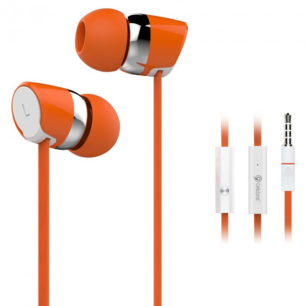 

Наушники Celebrat R20 Orange