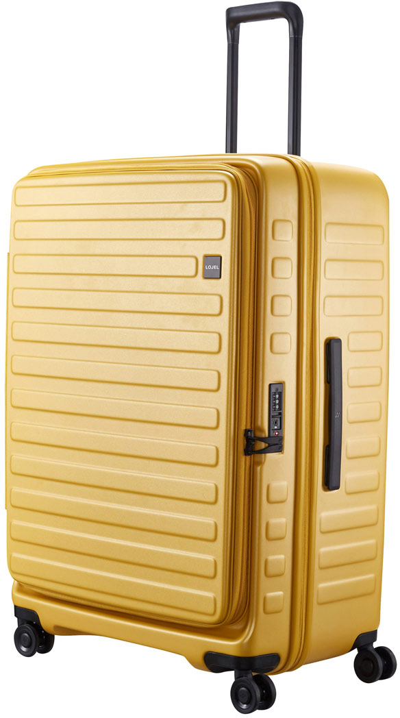 

Чемодан на 4 колесах Lojel Cubo L Большой 55 x 77.5 x 34 / 37 см Mustard (Lj-CF1627-1L_Y)