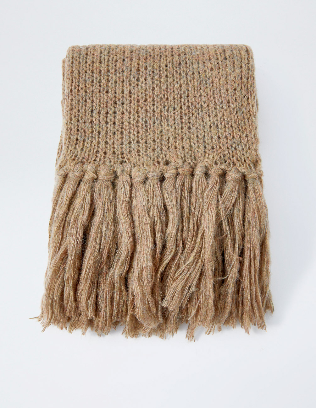 

Шарф PULL & BEAR ЖА001111 (5842/301/450) цвет коричневый