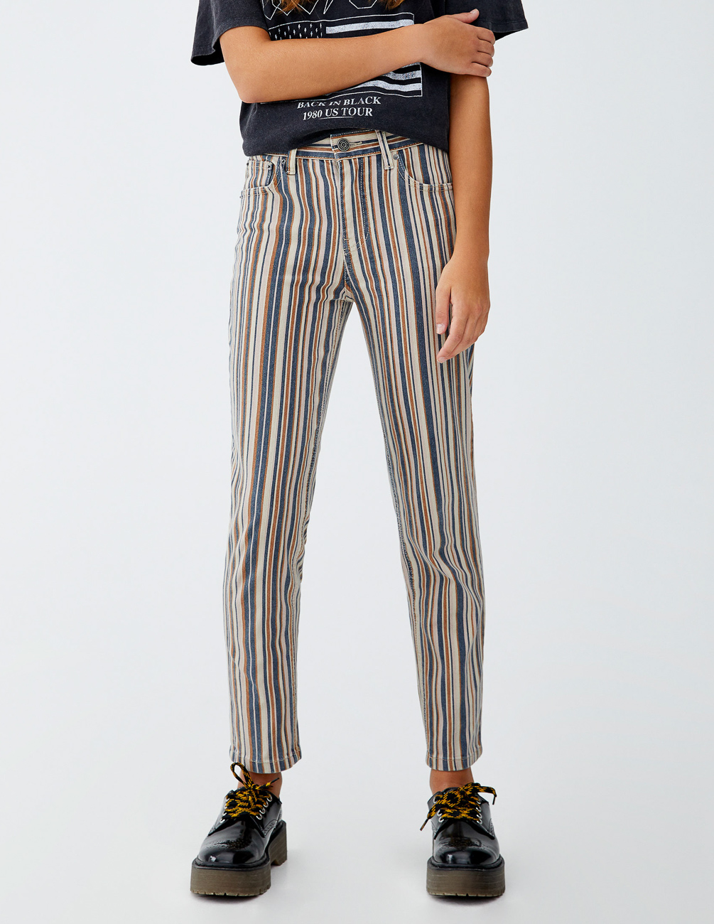 

Джинсы PULL & BEAR Ж1053096 (9687/325/481) цвет разноцветный L