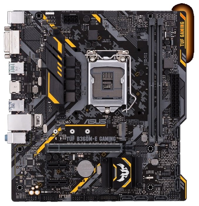 

Asus TUF B360M-E GAMING (TUF B360M-E GAMING)
