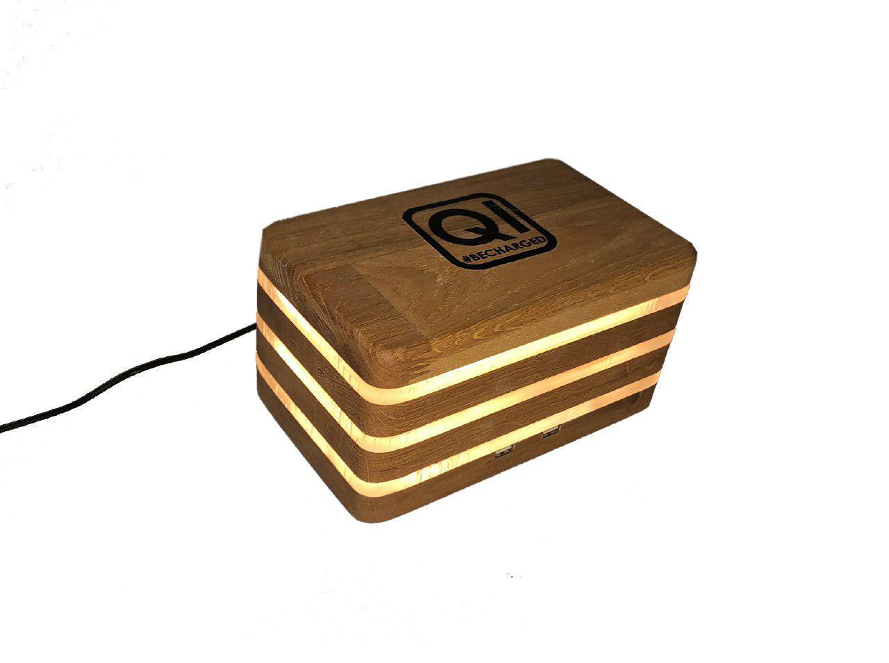 

Настольная лампа QI LAMP светильник беспроводное зарядное устройство зарядная станция для телефонов Lww-002