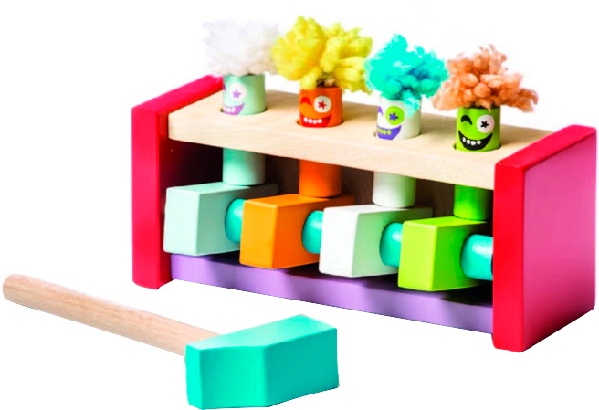 

Деревянная игрушка Cubika Клоуны-прыгуны (13746) (4823056513746)