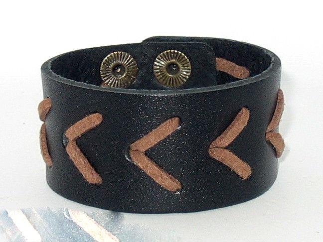 

Браслет Scappa из натуральной кожи черный D302 757151059