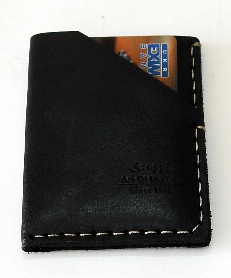 

Мужской кожаный кошелек Scappa черный WM-2 756452029