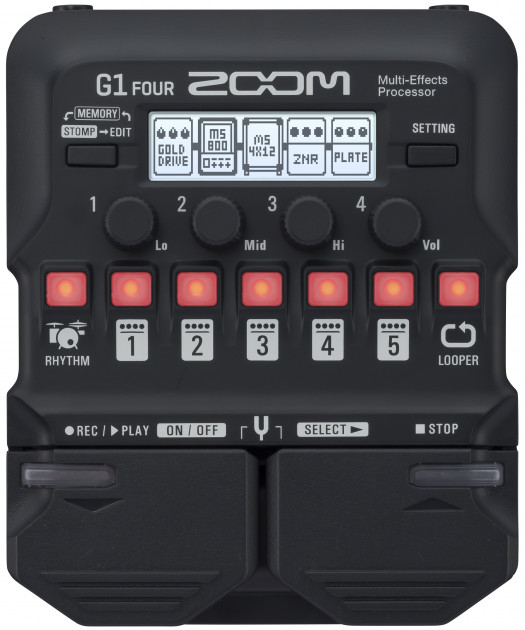 

Гитарный процессор Zoom G1 FOUR