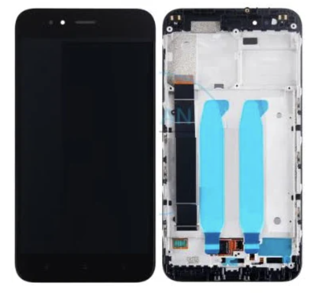 

Дисплей (экран) для Xiaomi Mi A1/Mi 5x + тачскрин, черный, с передней панелью, оригинал Original