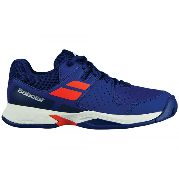 Кроссовки детские Babolat PULSION CLAY JR 38 ESTATE BLUE/ORANGE.COM ...