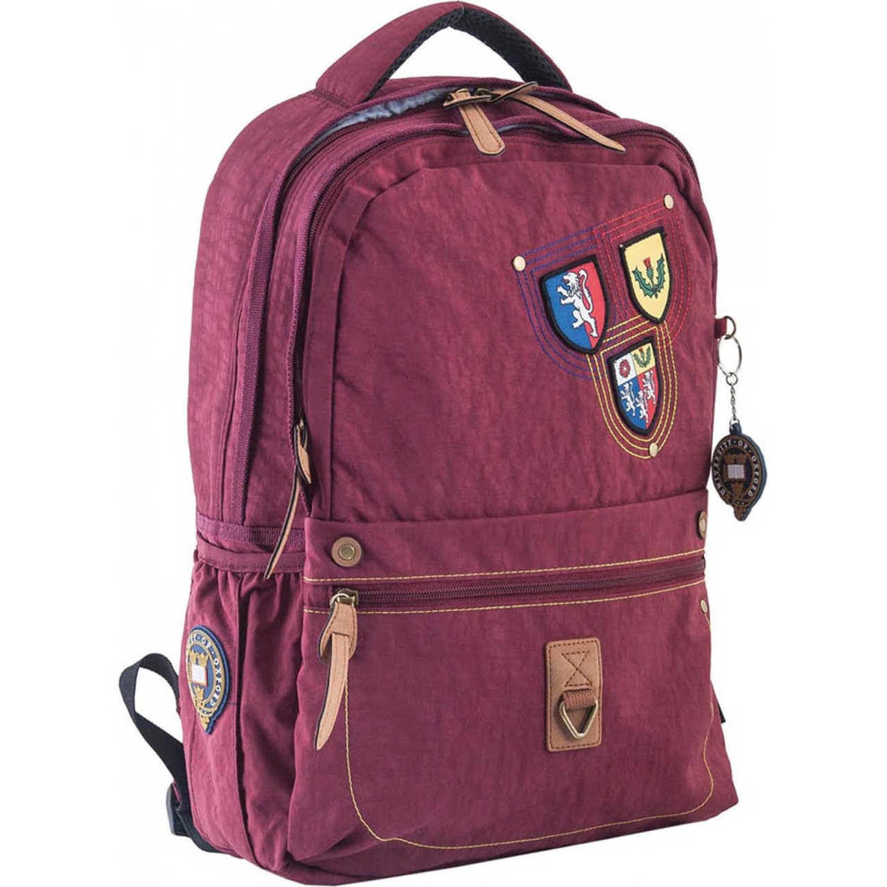 

Рюкзак "Yes" Oxford 2від.,4карм.,бордовий №OX194/553998 28,5х44,5х13,5см