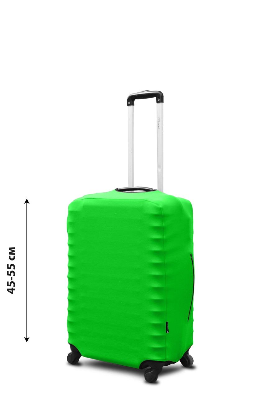 

Чехол для чемодана Coverbag неопрен S салатовый