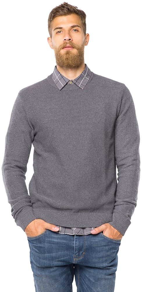 

Джемпер MR520 MR 102 1482 0818 XXL Gray Melange