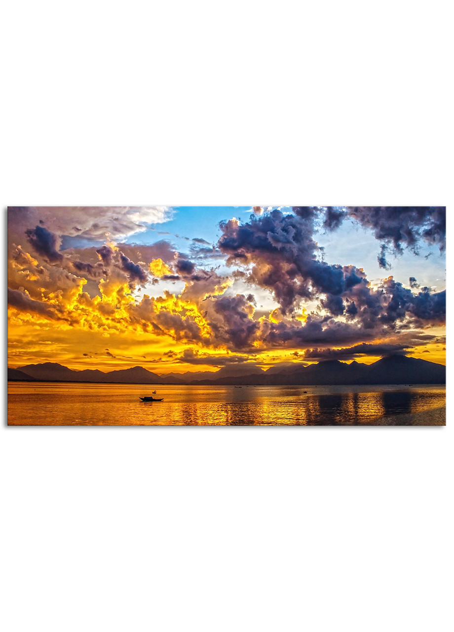 

Фотокартина на холсте Красивый закат, 50*100 см