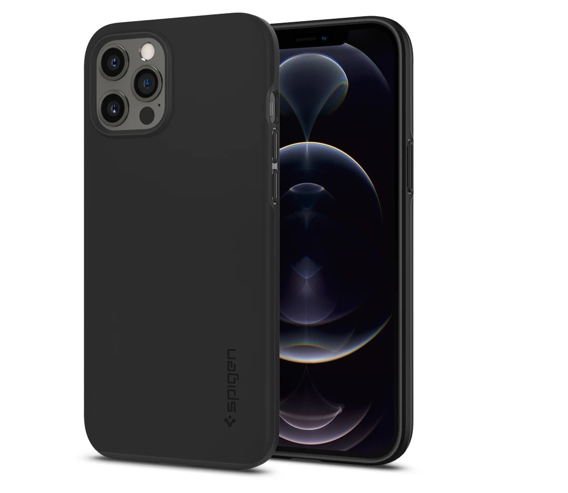 

Чехол Spigen Thin Fit для iPhone 12 Pro Max Black