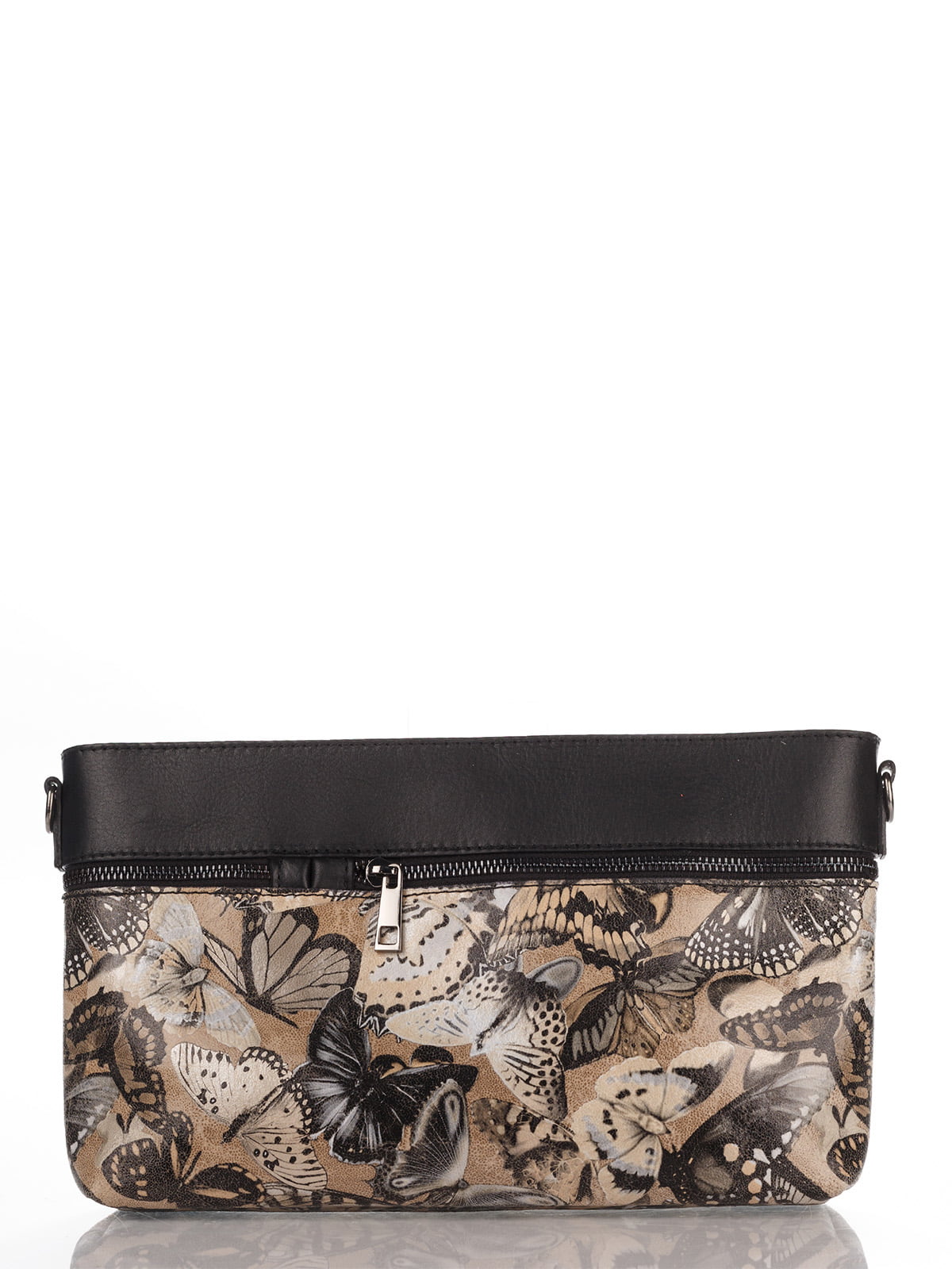 

Клатч Genuine Leather 1001_taupe Кожаный Таупе