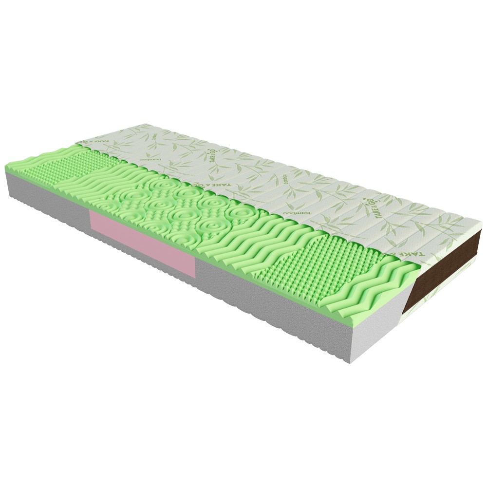

Ортопедический матрас ЕММ Take&Go Bamboo NeoGreen 120x190 см