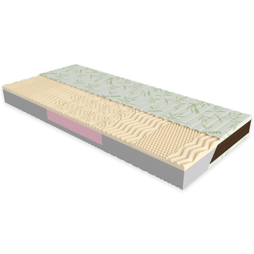 

Ортопедический матрас ЕММ Take&Go Bamboo NeoWhite 90x200 см