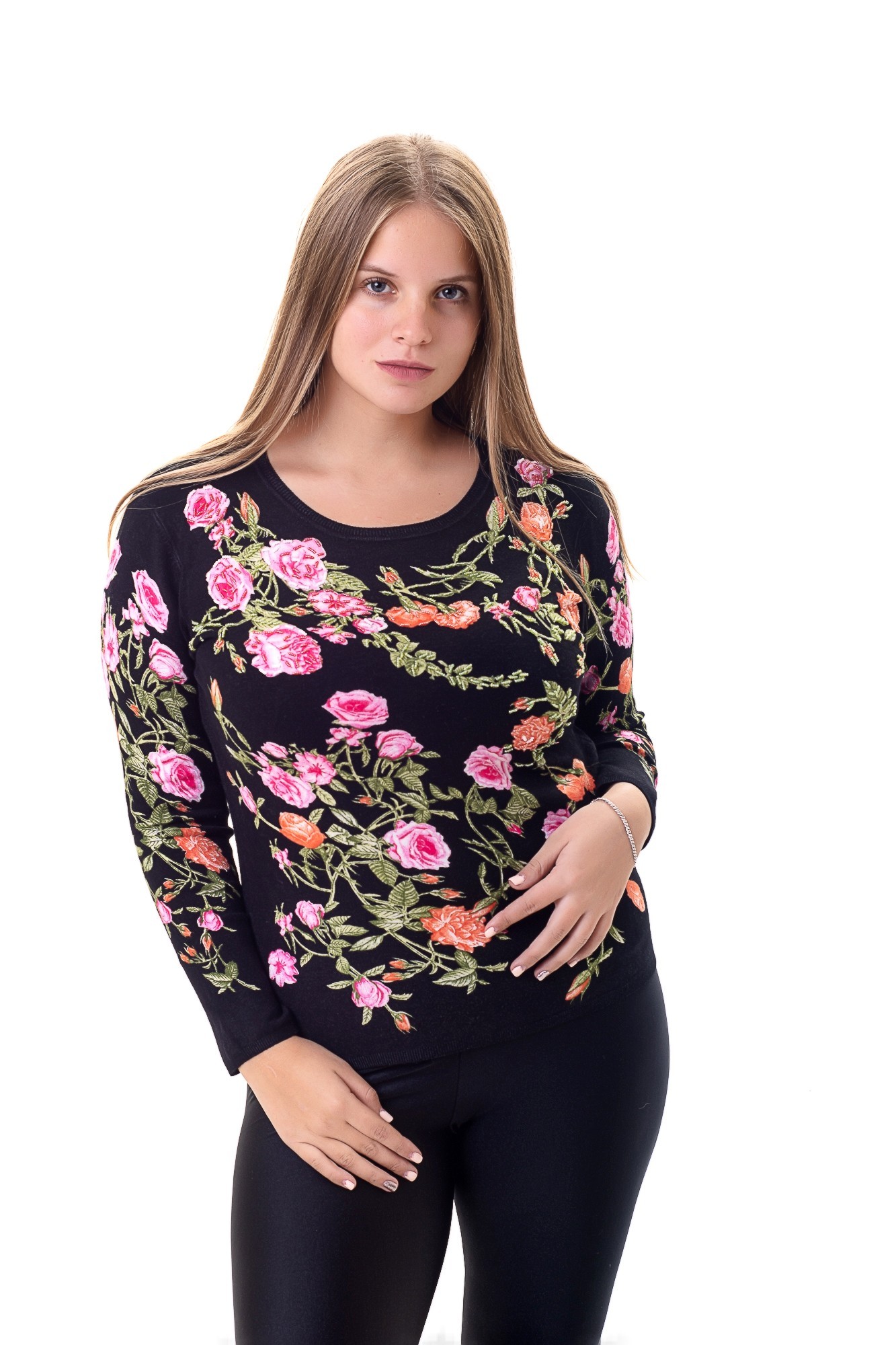 

Джемпер женский 3XL розы
