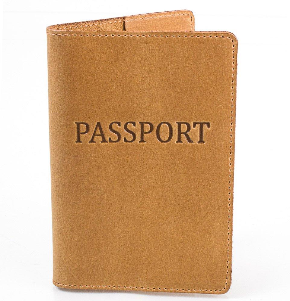 

Женская кожаная обложка для паспорта DNK Leather 9,5х13,5х0,7 см (acs0011794) Коричневый