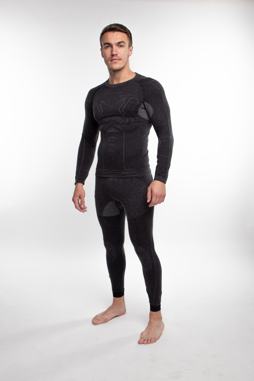 

Мужское термобелье с шерстью альпаки 90261 Hanna Style S/M Черный