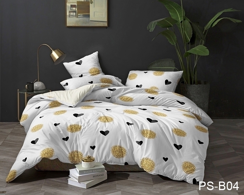 

Комплект постельного белья PS-B04 TAG tekstil King Size Белый